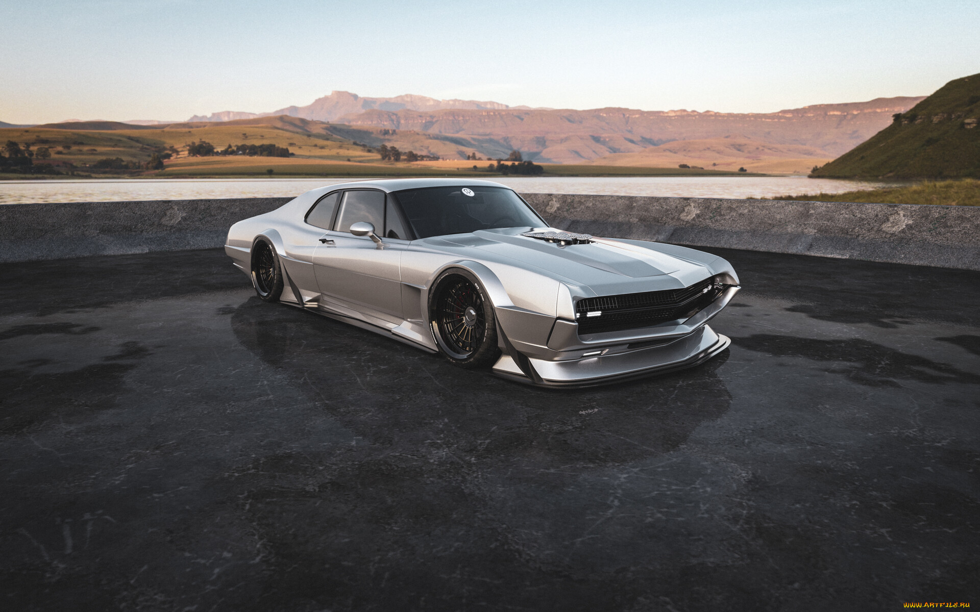 ford falcon, , 3, ford, falcon, resomod, widebody, tuning, car, , 